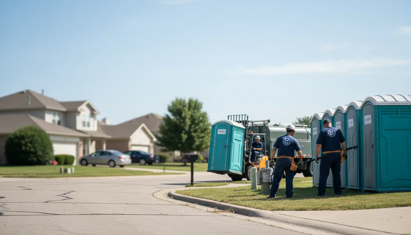 Porta Potty Rental in Mount Vernon, TX near me